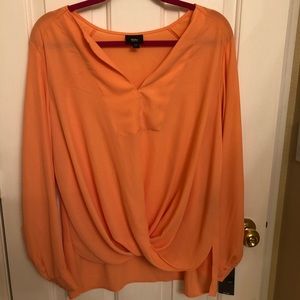Sherbet Orange Blouse